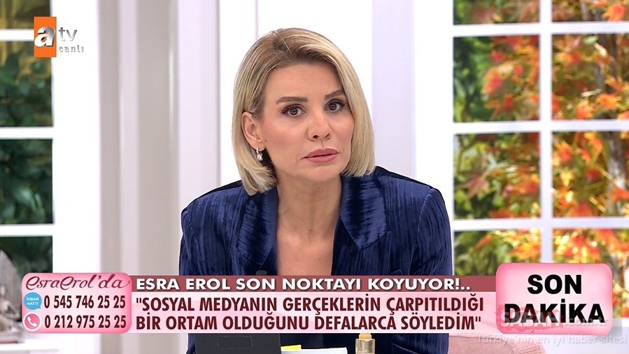 esra erol dan genc kiza soyledikleri ile ilgili aciklama 2